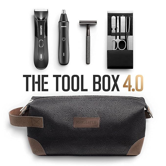 MANSCAPED™ The Tool Box 4.0 Contains: The Lawn Mower™ 4.0 Electric Trimmer, The Weed Whacker... | Amazon (US)