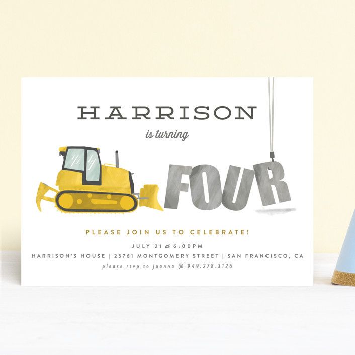 Bulldozer Bash | Minted