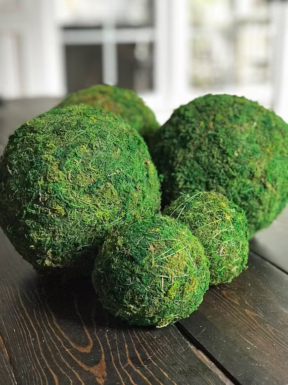 Moss Balls-decorative Sphere Orb for Vase Bowl Fillers or | Etsy | Etsy (US)