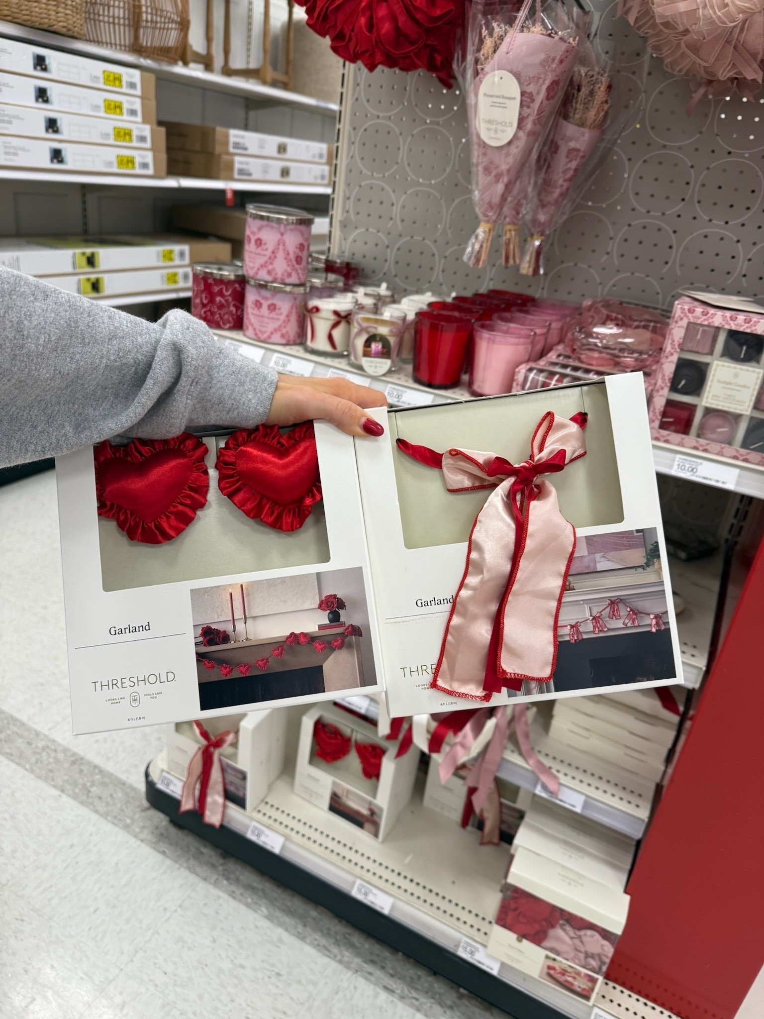 Im obsessed with the bow garland 😍😍

bow garland, valentines garland, target, target finds, target decor, target home, valentines decor, Mallory Lee Richardson 

#LTKHome #LTKFindsUnder50 #LTKSeasonal