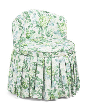 22.5X29 Scalloped Edge Anywhere Chair, Polyester | TJ Maxx