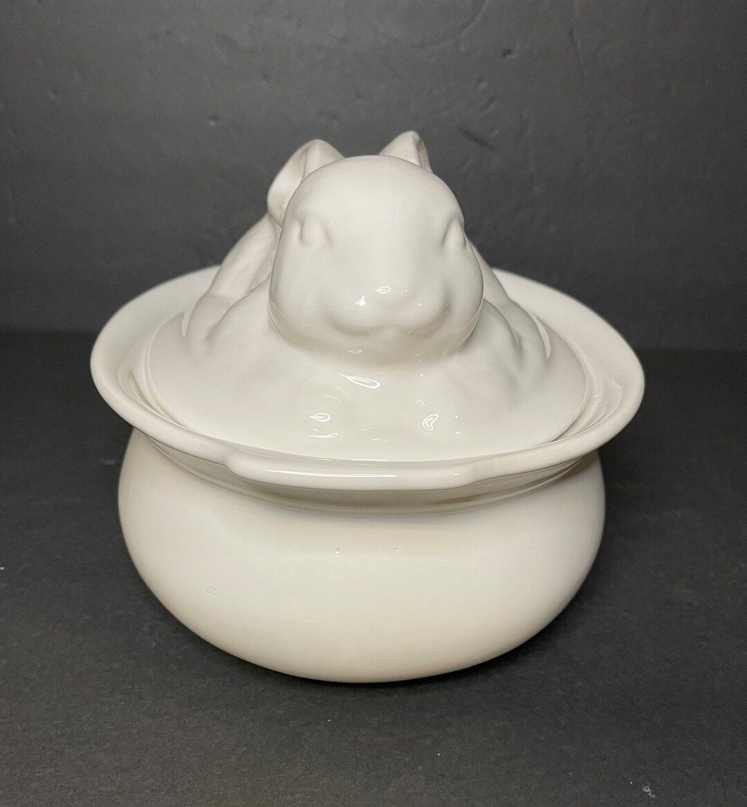 Vintage Ceramic Rabbit Tureen by Platzgraff! | Etsy (US)