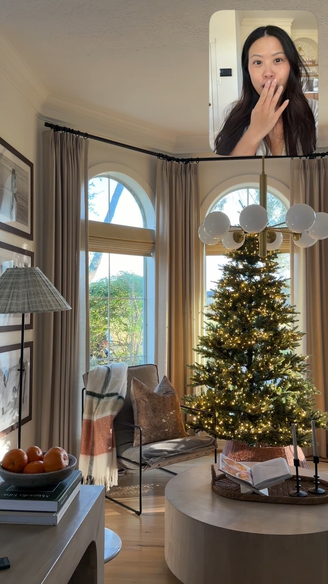 Out of the box I fluffed 7.5 foot Walmart twinkle viral tree affordable 

#LTKHoliday #LTKHome #LTKFamily