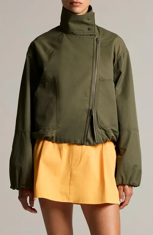 Vince Sculpted Parachute Jacket in Pine Grove at Nordstrom, Size Small | Nordstrom