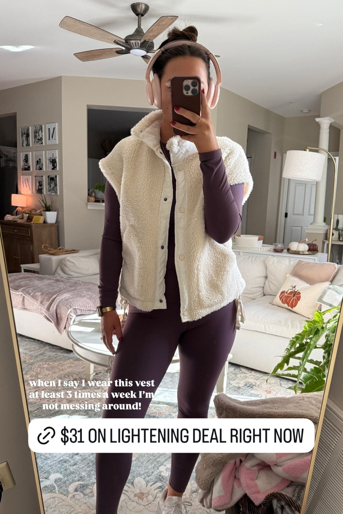 when I say I wear this vest at least 3 times a week I’m not messing around!