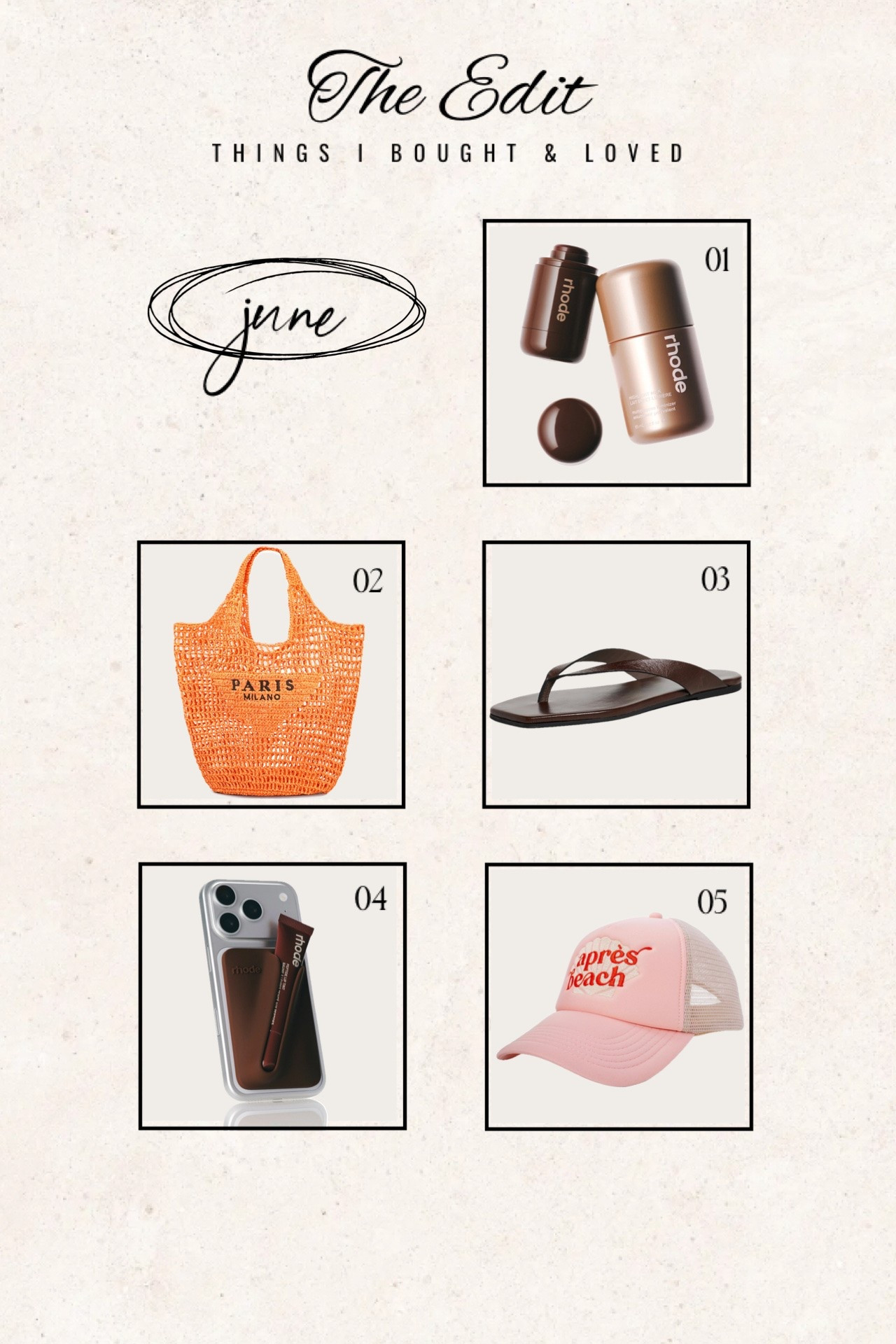 Five things I bought and loved 🤎

1. RHODE Skin sun-kissed set
2. Amazon tote 
3. Flats (a little dressier for drinks)
4. Phone case (four colors)
5. Amazon cap

#LTKgrwm #LTKootd #LTKBeauty