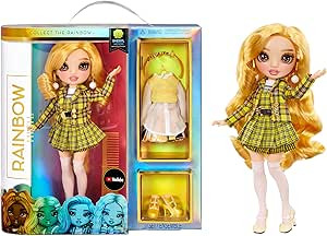 Rainbow High Series 3 Sheryl Meyer Fashion Doll – Marigold (Yellow) with 2 Designer Outfits to ... | Amazon (US)