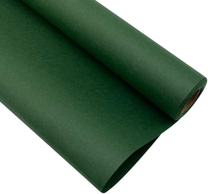 Dark Green Flower Wrapping Kraft Paper Christma Gift Wrapping Paper Rolls, Waterproof Floral Bouq... | Amazon (US)