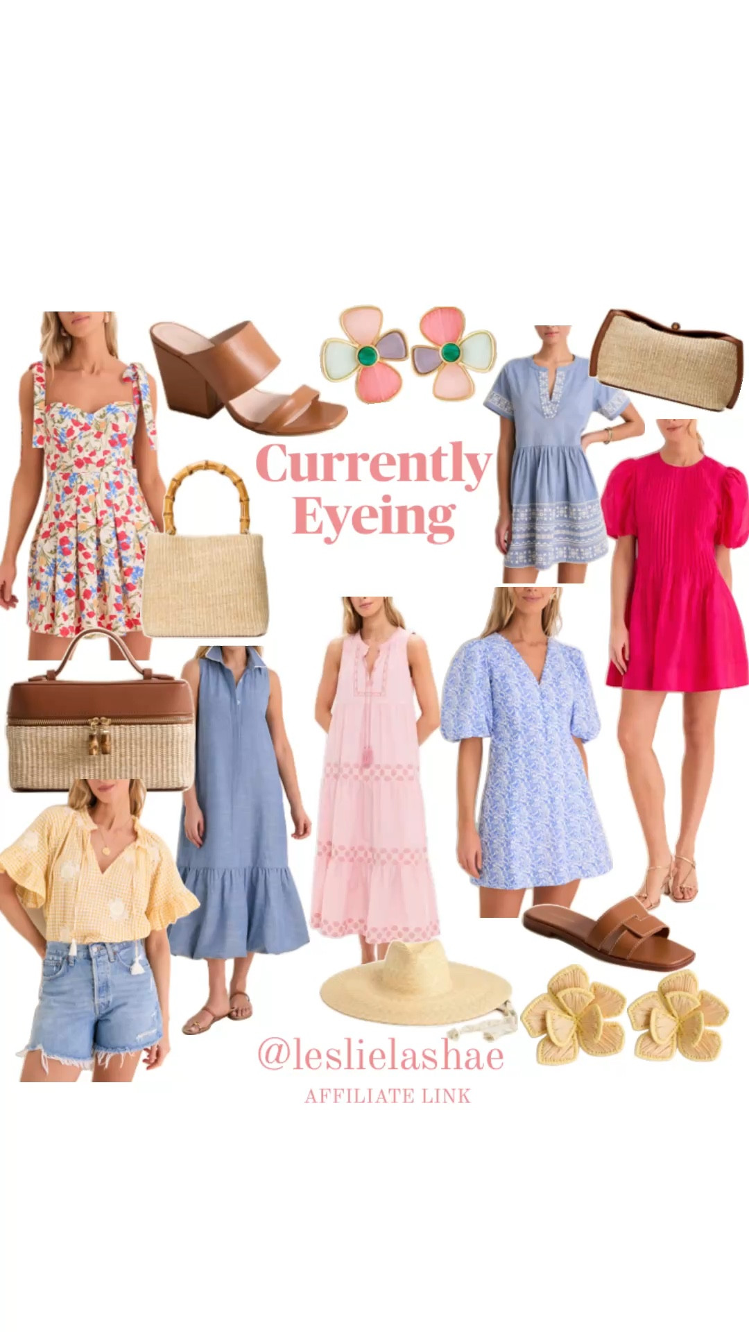Currently eyeing from @Tuckernuck 

Easter dress, spring break outfits, beach vacation outfits, spring outfits 2026, spring dresses, date night outfits, summer dress, eyelet, floral dress, raffia, floral earrrings, straw hat, slide sandals




#LTKgrwm #LTKSeasonal #LTKTravel