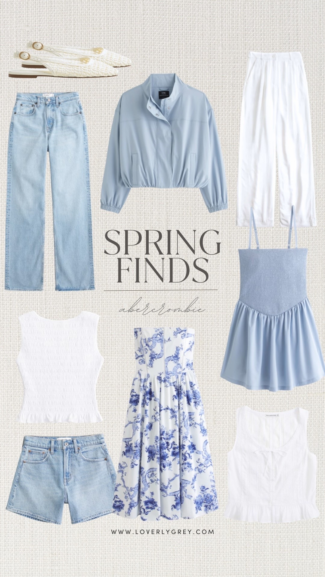 Abercrombie has so many great finds for spring 👏🏼 #AbercrombiePartner @abercrombie 

*Offer valid in stores & online 2/26/2026-3/2/2026 in US/CA. Offer applies to select styles as indicated. Online price reflects discounts.*

*Offer valid in the app only 2/26/2026-3/2/2026 in US/CA. Exclusions apply as indicated. Discount reflects in cart to applicable merchandise with promo code.*

Loverly Grey, Abercrombie, spring finds, spring outfit ideas

#LTKSeasonal #LTKootd