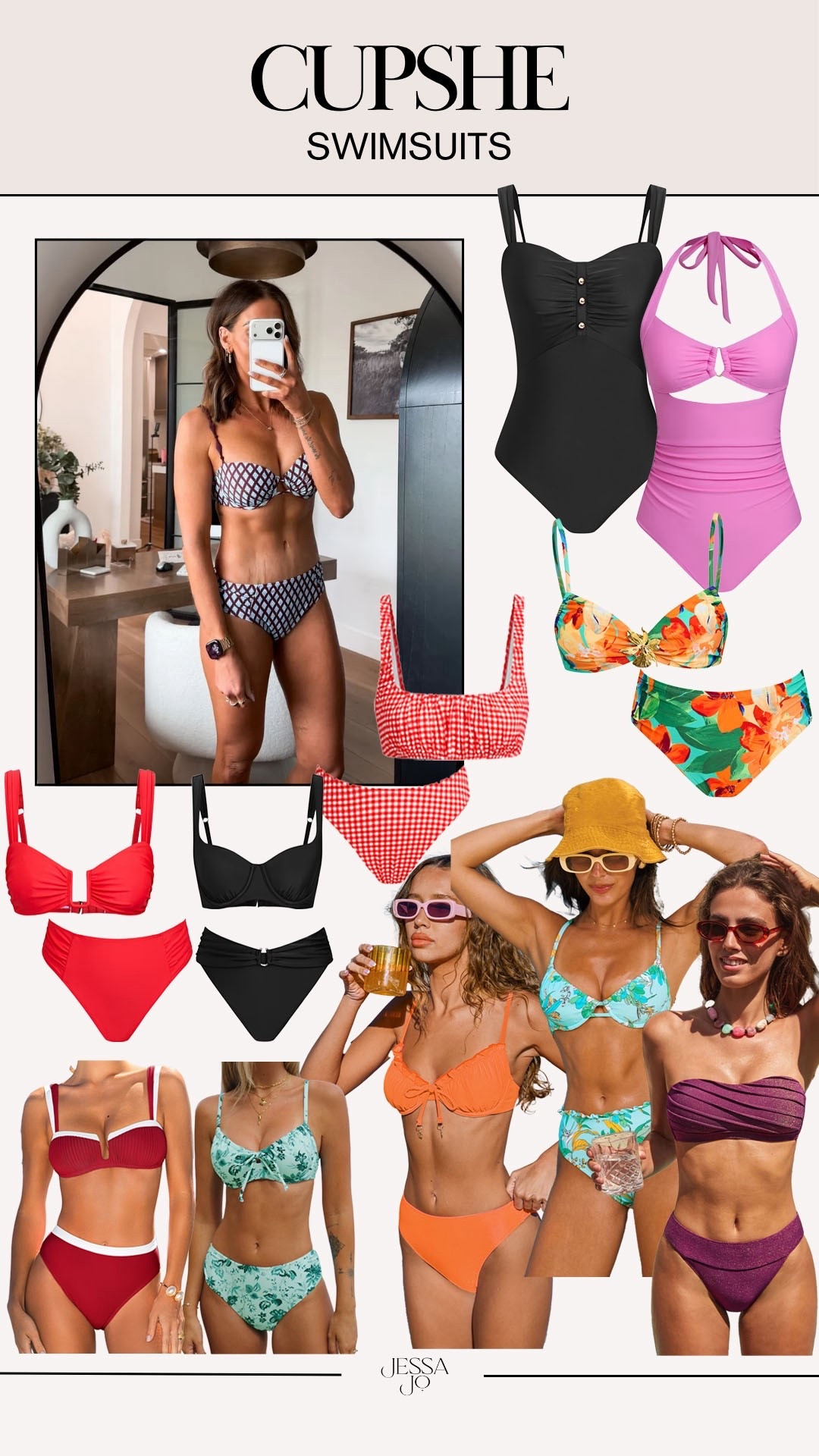 Cupshe swim. Cupshe new arrivals. Trendy swimsuit. Flattering swimsuit. Fave swim style  

#LTKSwim #LTKSeasonal #LTKootd