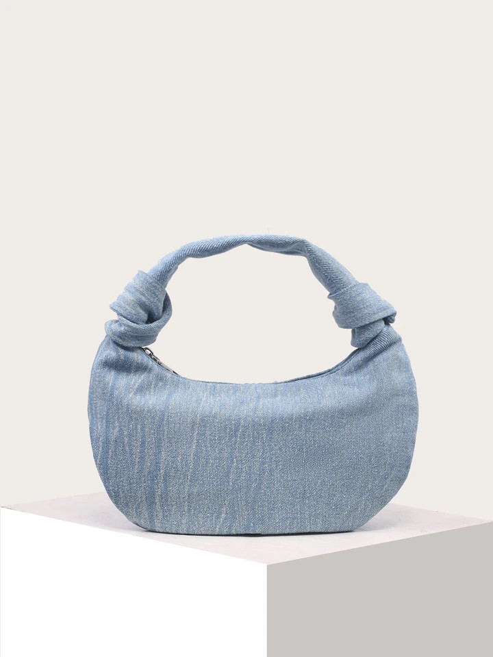 Fashionable Denim Tote Bag | SHEIN