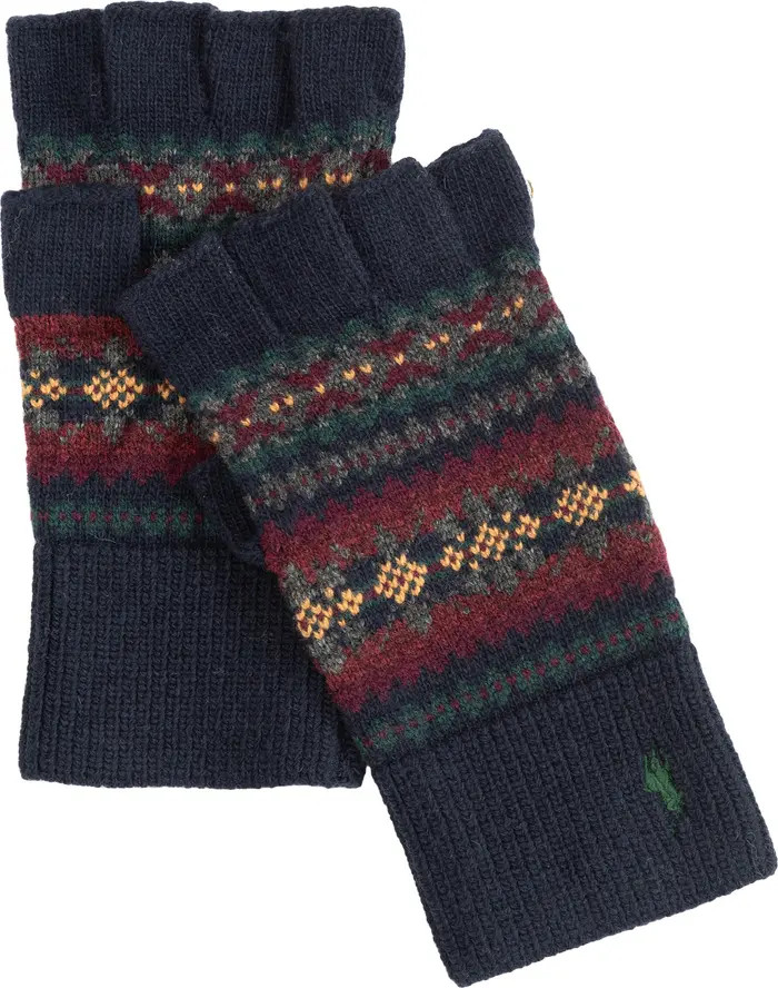 Fairisle Fingerless Glove | Nordstrom