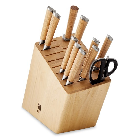 Shun Hikari Knife Block, Set of 12 | Williams-Sonoma