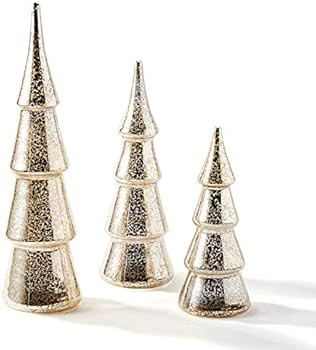 Mercury Glass Christmas Tree Decoration | Amazon (US)