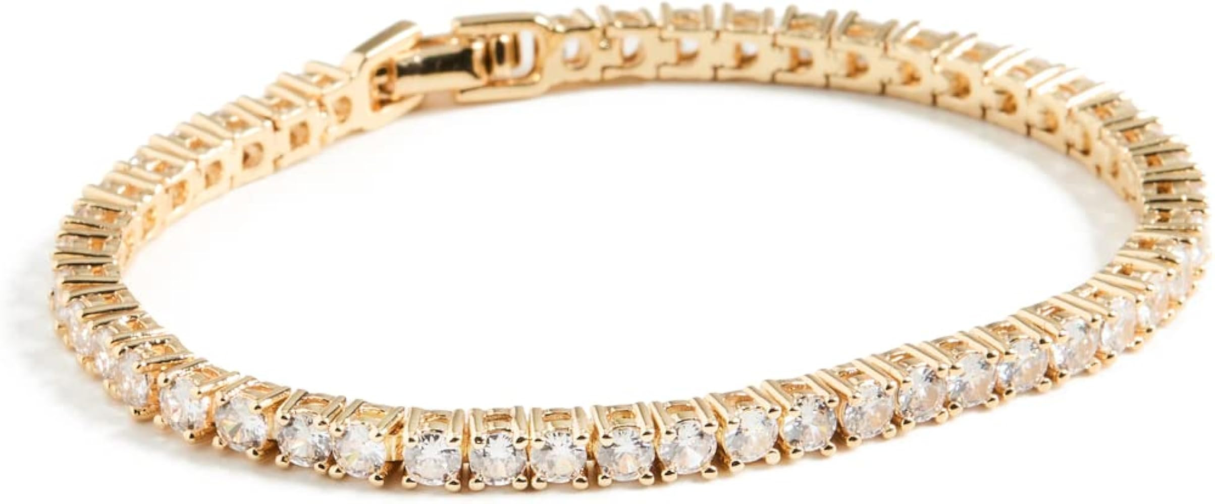 SHASHI Women's Tennis Clasp Bracelet | Amazon (US)