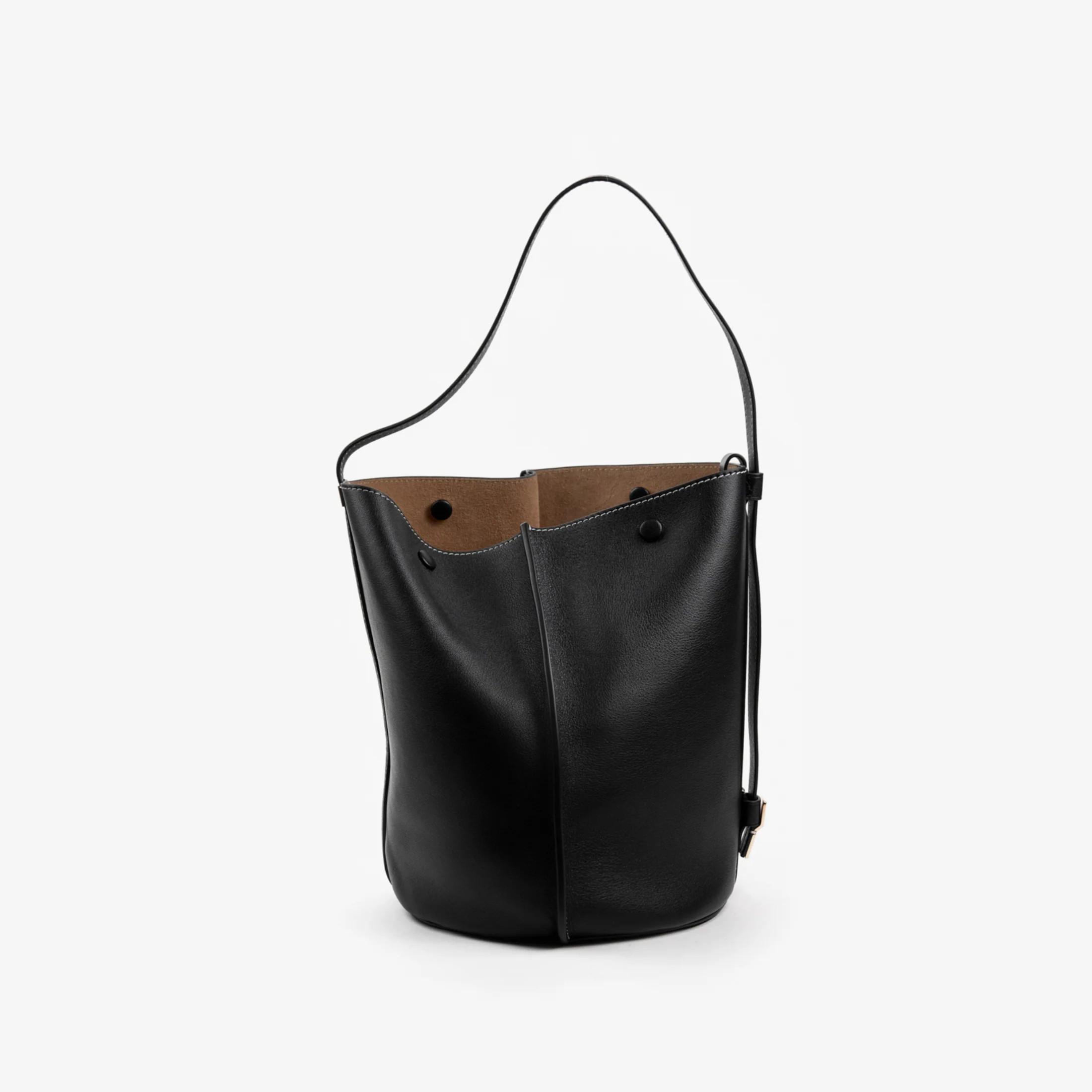 Orukami Flat Hook Convertible Bucket Tote - Black | Beracamy (US)