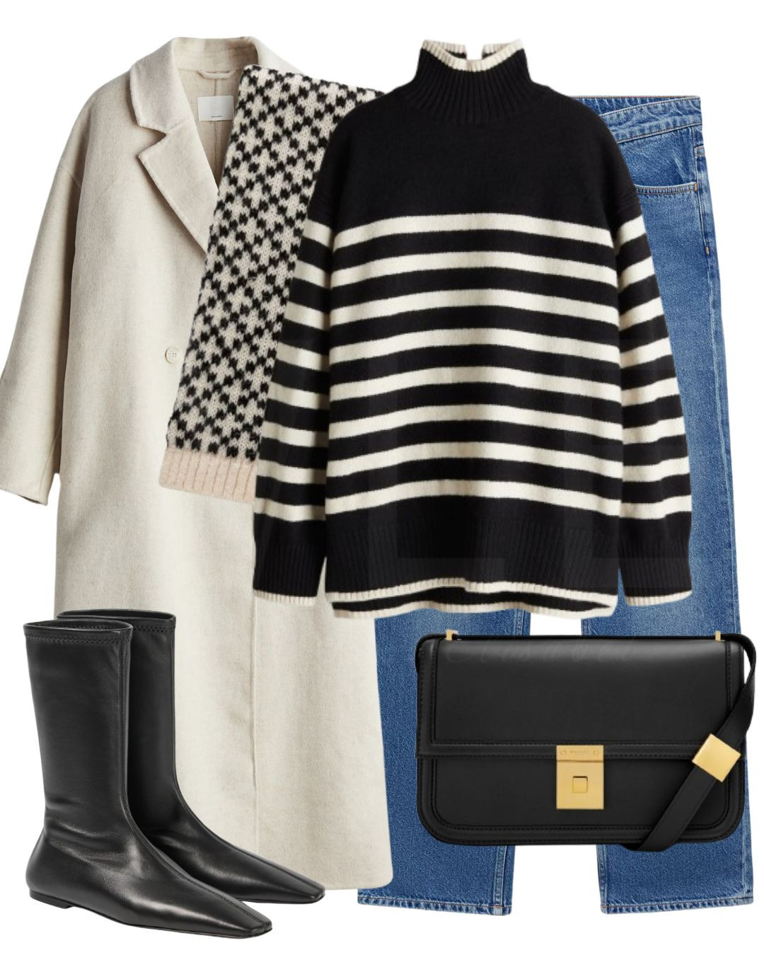 Simple winter outfit with striped knit jumper and toteme boots 






demellier, demellier paris, toteme knit jumper, toteme boots, cream wool coat, wool scarf, winter outfit, winter fashion  

 

#LTKwinter #LTKstyletip #LTKbag