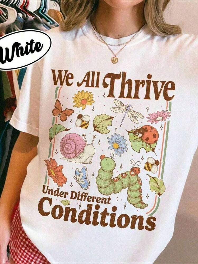 Bcba Neurodiversity Shirt, Special Education Teacher Shirt, Mental Health TShirt, We Are Thrive U... | SHEIN