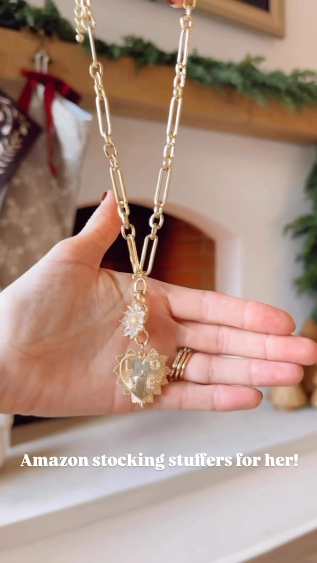 This necklace is so cute & would make the perfect stocking stuffer for her! 

Loverly Grey, Amazon find, gold necklace, gold jewelry, gold accessories, stocking stuffer for her, gift ideas for her, gift guide for her 

#LTKGiftGuide #LTKFindsUnder50 #LTKHoliday