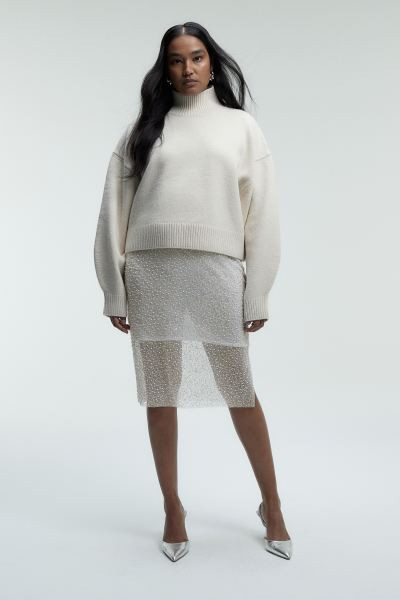 Bead-embellished Skirt | H&M (US + CA)