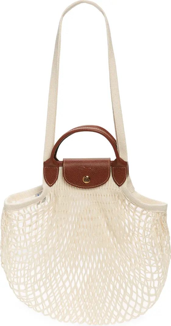 Longchamp Le Pliage Filet Knit Shoulder Bag | Nordstrom | Nordstrom