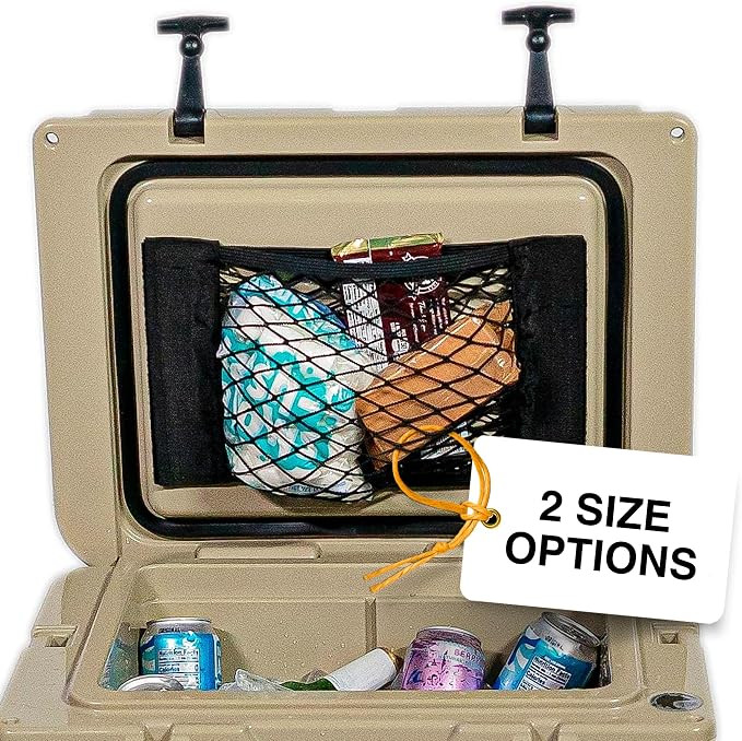 Cooler Net for Dry Storage and Organization - Compatible with YETI, RTIC, Ninja, Igloo, Coleman, ... | Amazon (US)