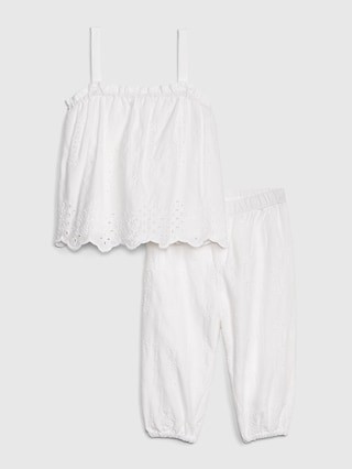 Baby Eyelet Outfit Set | Gap US
