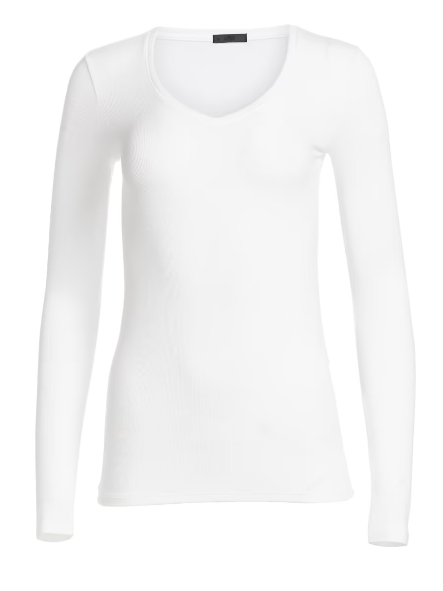 ATM Anthony Thomas Melillo Long-Sleeve V-Neck Tee | Saks Fifth Avenue