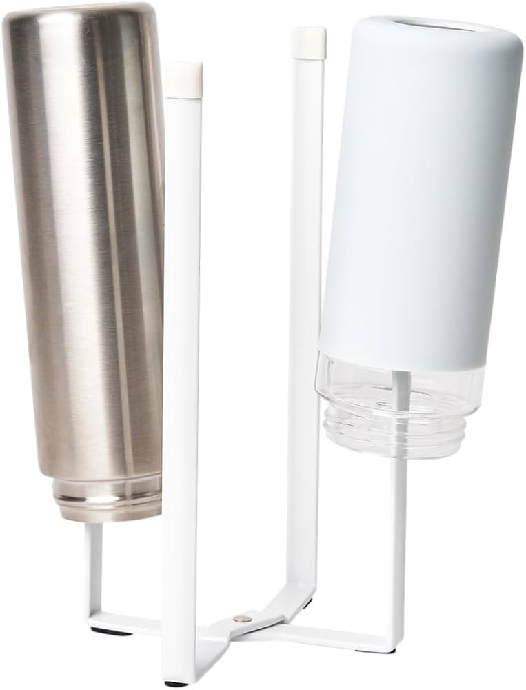 YAMAZAKI home 6784 Kitchen Multi Eco Stand-Multifunctional Plastic Bag Holder, One Size, White | Amazon (US)