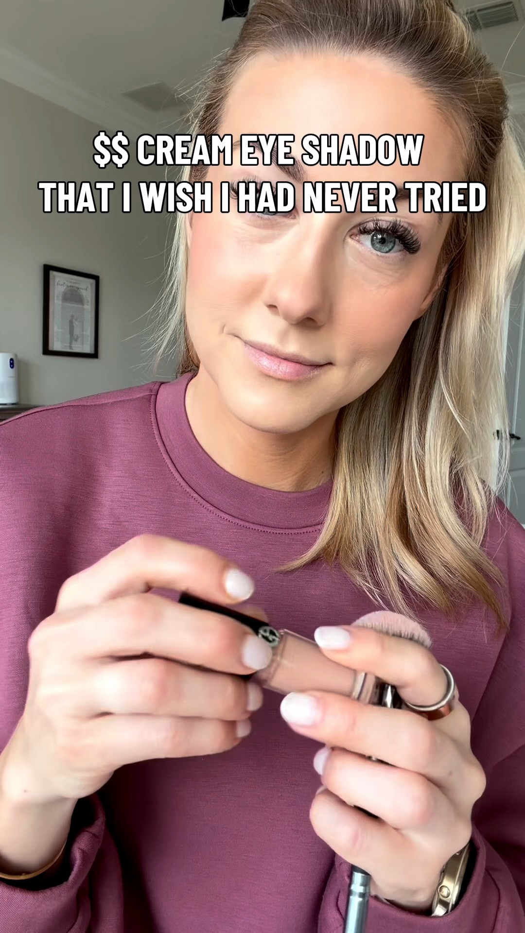 I wish I would’ve never tried this cream eyeshadow… because now I’m completely hooked 🤭

It blends like an absolute dream, gives the prettiest soft glam finish, and somehow makes my makeup look more expensive every single time I use it. ✨

The best part? You can wear it alone for an easy everyday look OR use it as an eyeshadow base to make powders blend even smoother and last longer.

Yes… it’s pricey.
And yes… now I understand the hype 😩

Linking the shade I used + a few other favorites in my LTK @chelsyains#beautyfinds #makeupfavorites #creamshadow #everydaymakeup

#LTKBeauty #LTKgrwm