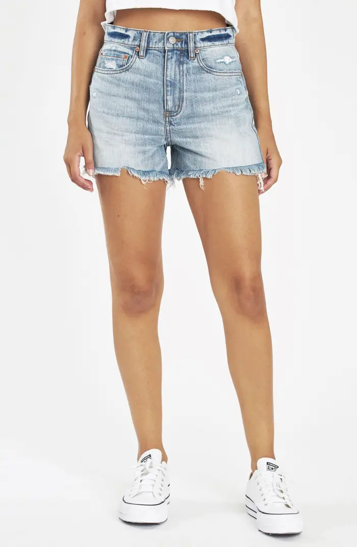 DAZE The Knockout High Waist Cutoff Denim Shorts | Nordstrom | Nordstrom