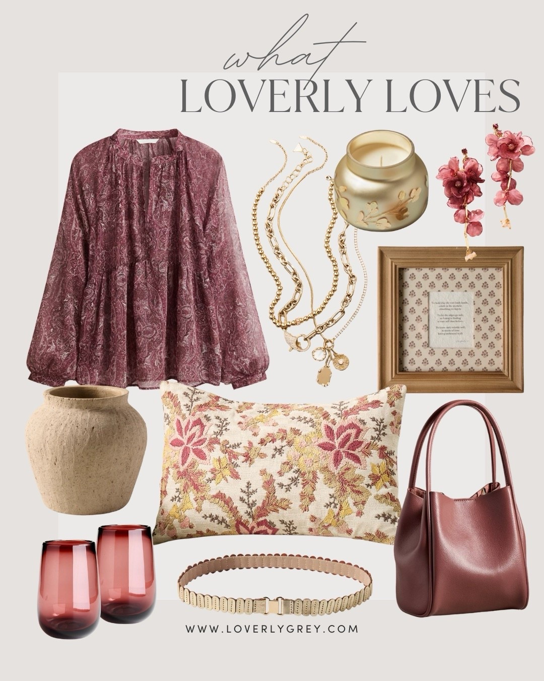 Loving these shades of mauve!

Loverly Grey, fall finds, home decor, home finds 

#LTKSeasonal #LTKStyleTip