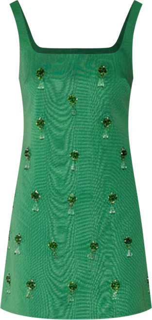 Antonio Melani x The Nat Note Leonor Moire Sleeveless Square Neck Jewel Detail Sheath Dress | Dil... | Dillard's