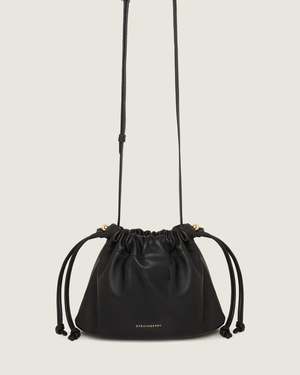 Strathberry - Charlotte Drawstring - Black | Strathberry