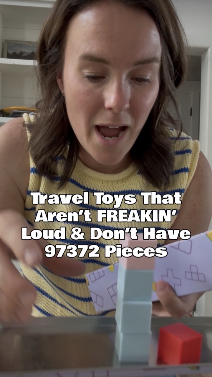 The absolute LAST thing we need in travel days is more noise (& pieces of things to remember)! The toys you brings should make your life easier & not harder 🫡 

What else you bringing with you?

Comment “HUSH” if you want to check any of these out!