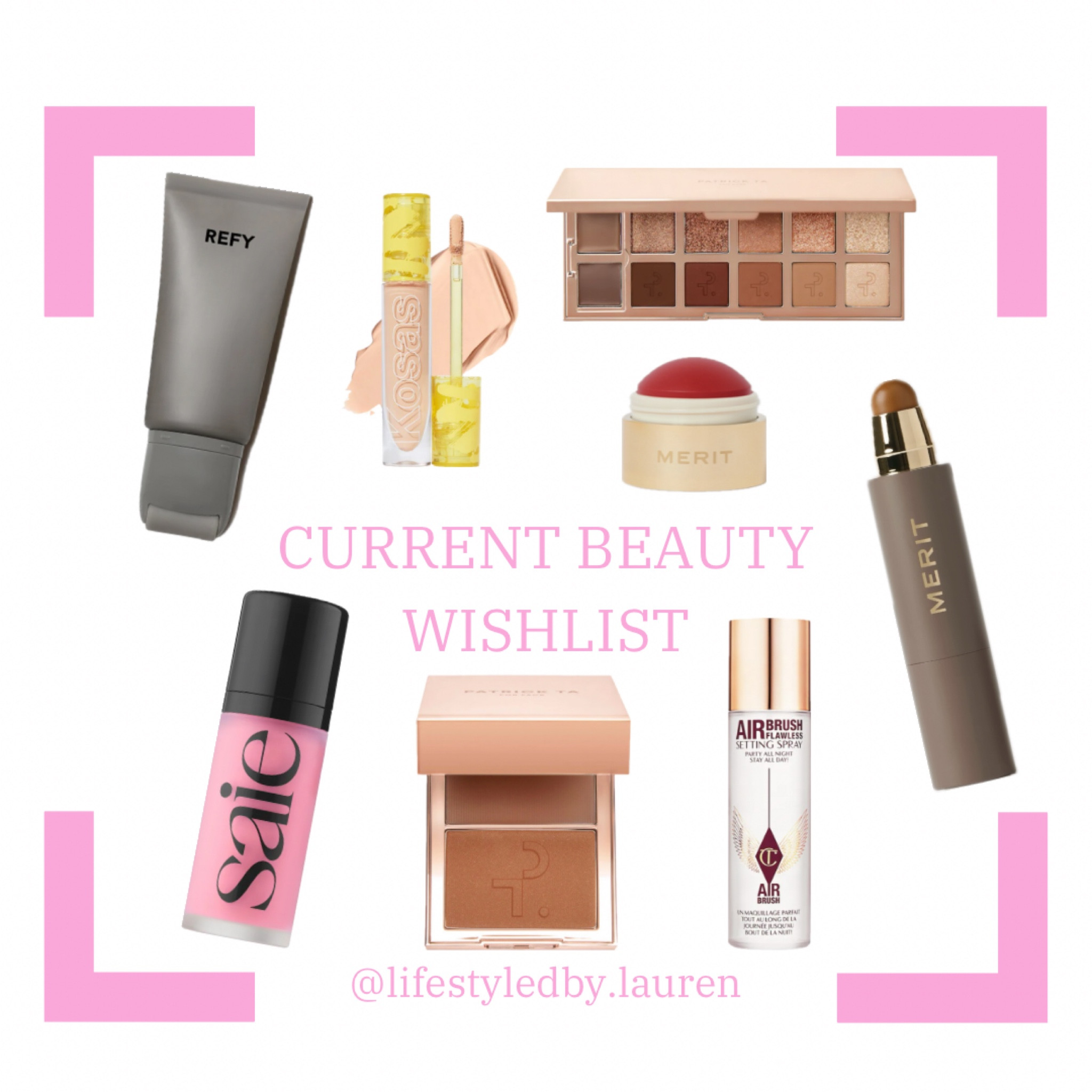 CURRENT BEAUTY WISHLIST🩷🩷

#LTKfindsunder50 #LTKbeauty #LTKfindsunder100