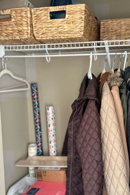 Our office closet needs some organization as it serves as coat, wrapping paper, bag, and office supply storage but I’ve linked some of the organizing items I’m currently using to tackle this project!

Rattan storage bins, closet organizers, storage bin, wrapping paper storage, coat closet 

#LTKhome #LTKfindsunder50 #LTKfindsunder100