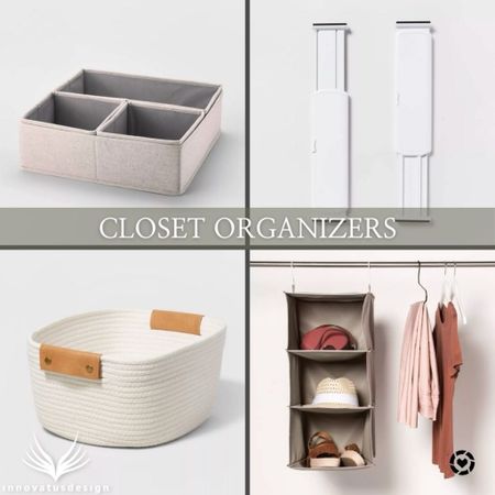 Organize your closet like a pro with these key closet organizers! Use dividers and fabric bins to organizer drawers into sections, baskets for seasonal accessories on shelving, and extra hanging space too!

#LTKkids #LTKhome #LTKfamily
