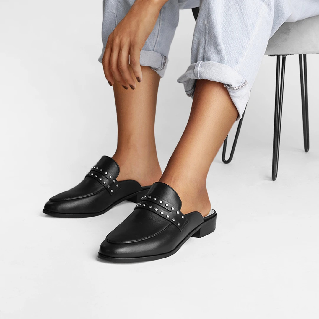 Mule Kate Black - Vinci Shoes | Vinci Shoes (BR)