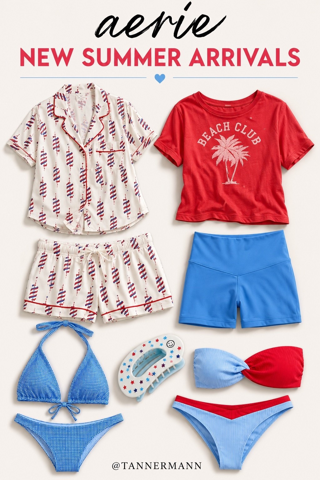 Aerie new summer arrivals #FourthOfJuly #Pajamas ￼

#LTKSwim