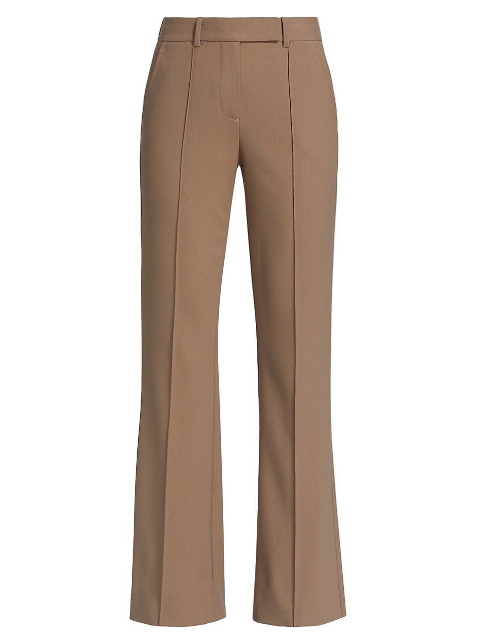 Women's High-Waisted Stretch Trousers - Taupe - Size 8 | Saks Fifth Avenue