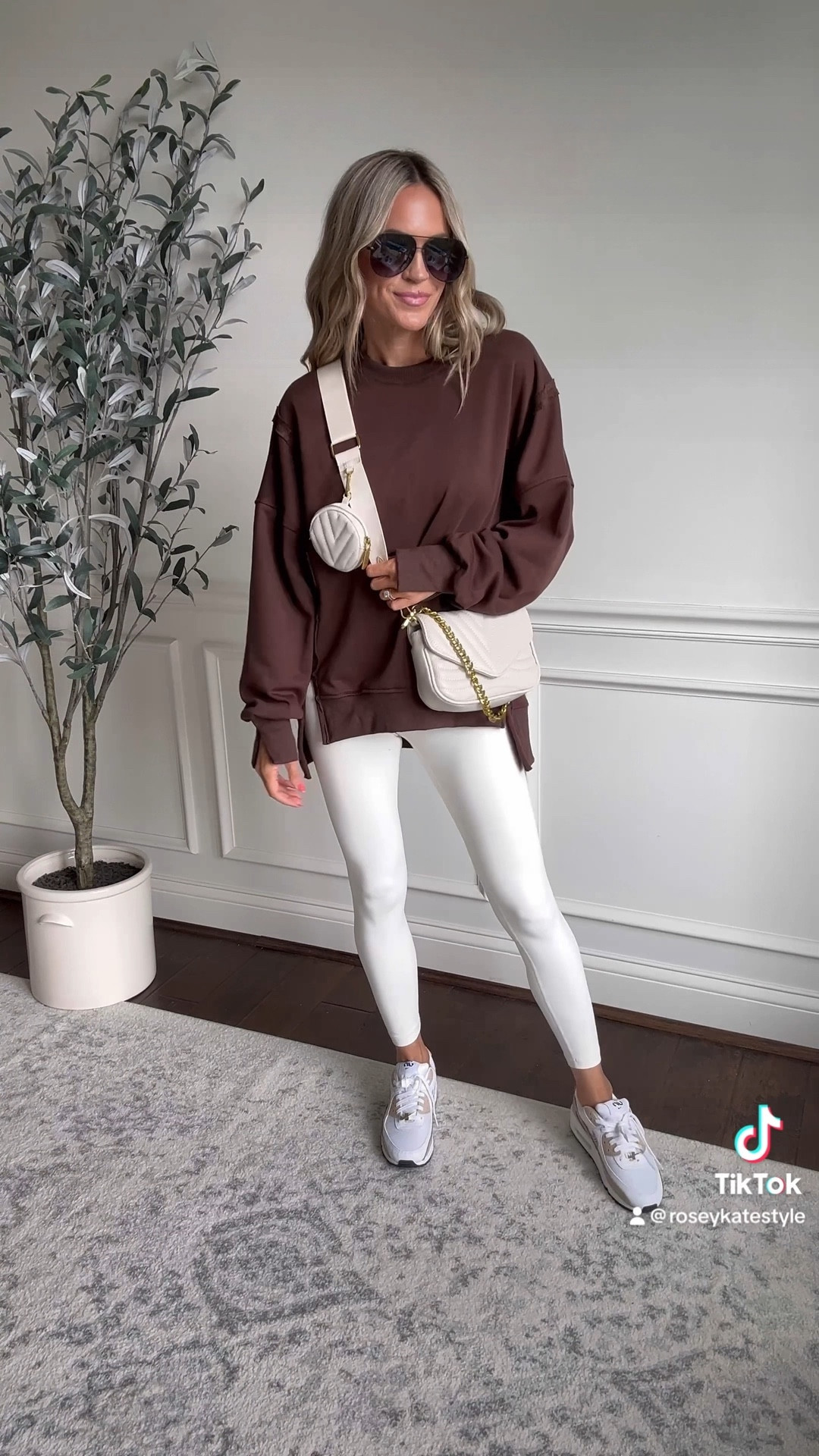 Oversized Fit Cotton Sweatshirt curated on LTK