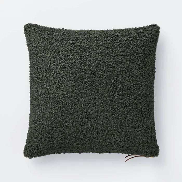 Boucle Throw Pillow with Exposed Zipper – Threshold™ designed with Studio McGee | Target