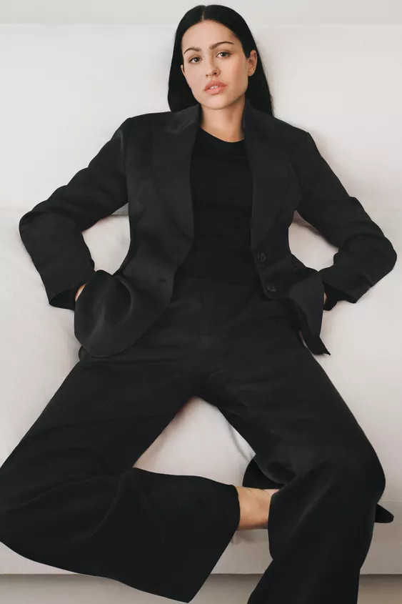 SATIN SUIT BLAZER 50TH ANNIVERSARY | Zara UK