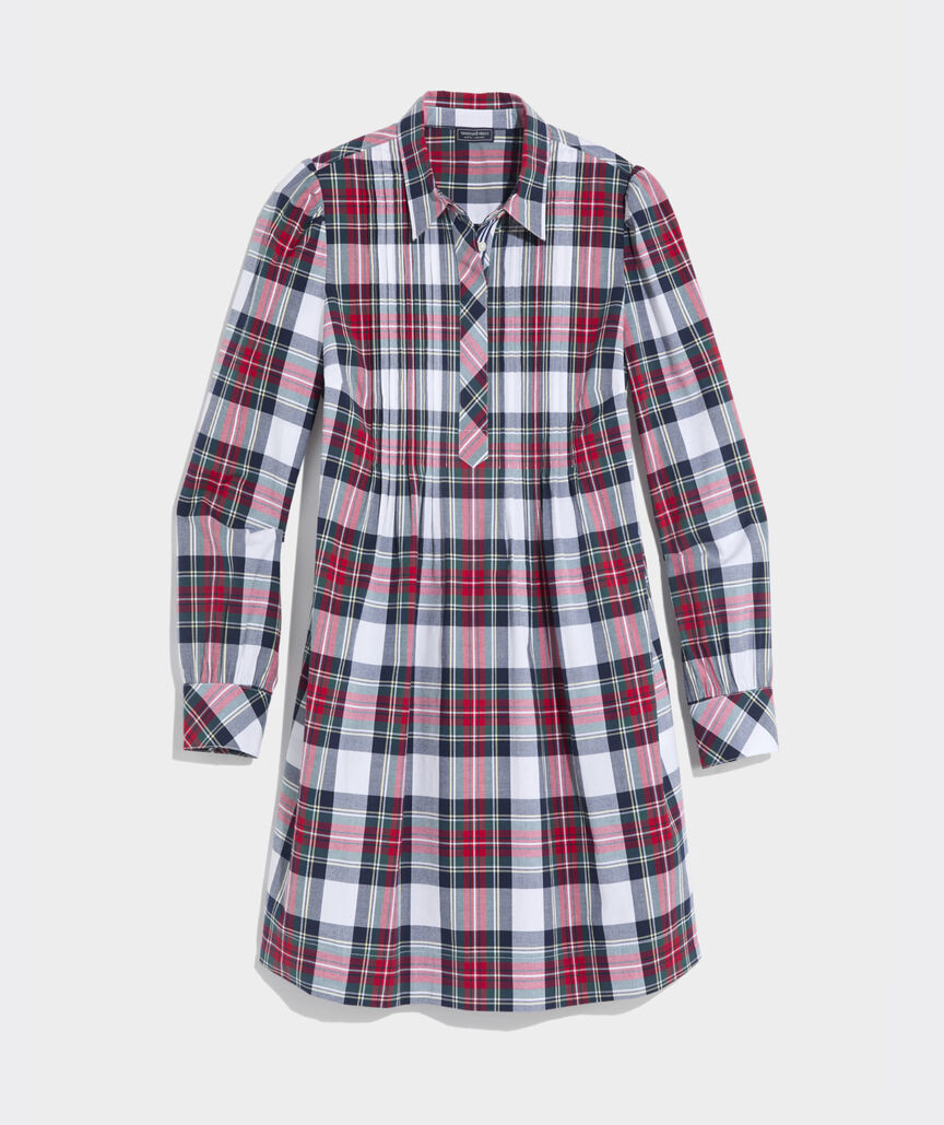 Pintuck Popover Dress | vineyard vines