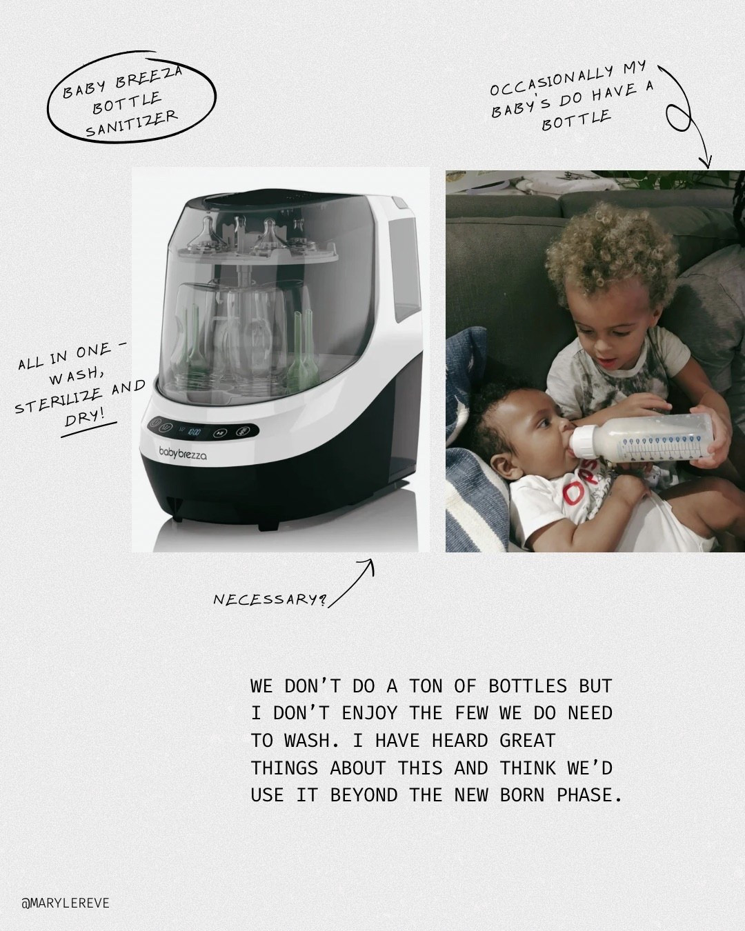 A bottle sterilizer and dryer sounds like a big time saver! 

#LTKBump #LTKmomlife #LTKBaby