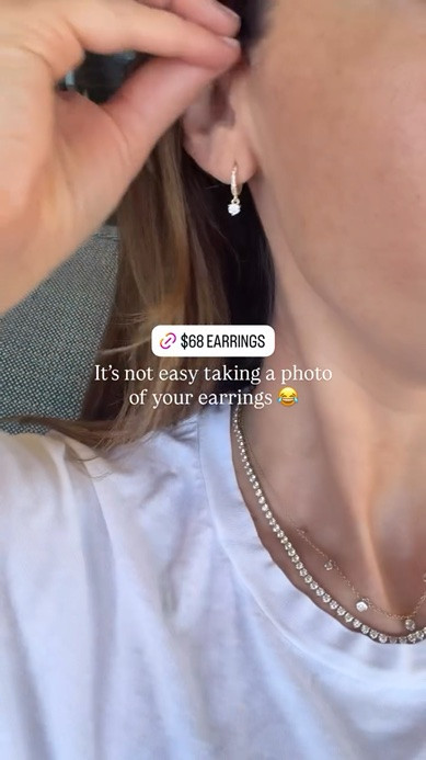 It’s not easy taking a photo of your earrings 😂 i haven’t taken these earrings off in weeks! gold plated, under $80, and a lifetime guarantee!

#LTKootd #LTKSeasonal