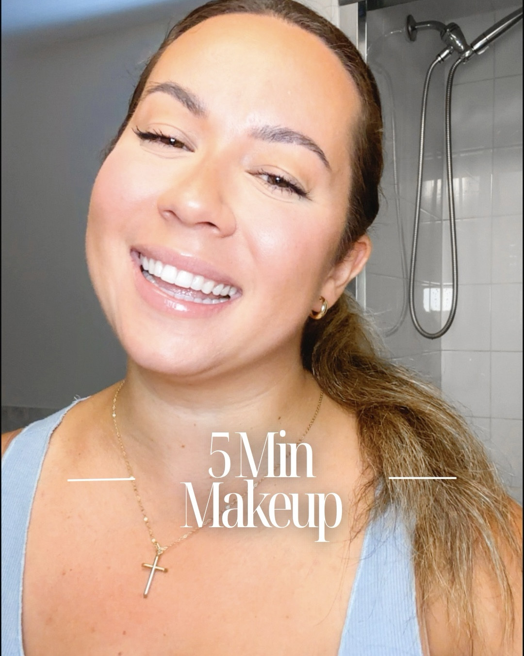 5 min makeup glow up 🫶✨

#LTKstyletip #LTKsummer #LTKbeauty