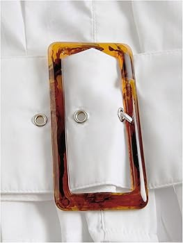 OYOANGLE Women's Button Down Pleated Shirts Stand Collar Long Sleeve Cropped Tops Dressy Casual B... | Amazon (US)